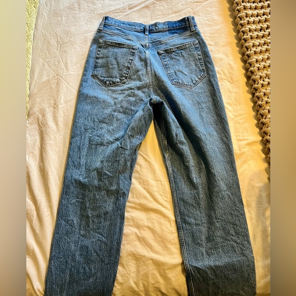 Abercrombie & Fitch Curve Love Ultra High Rise 90s Straight Jeans - Picture 4 of 4